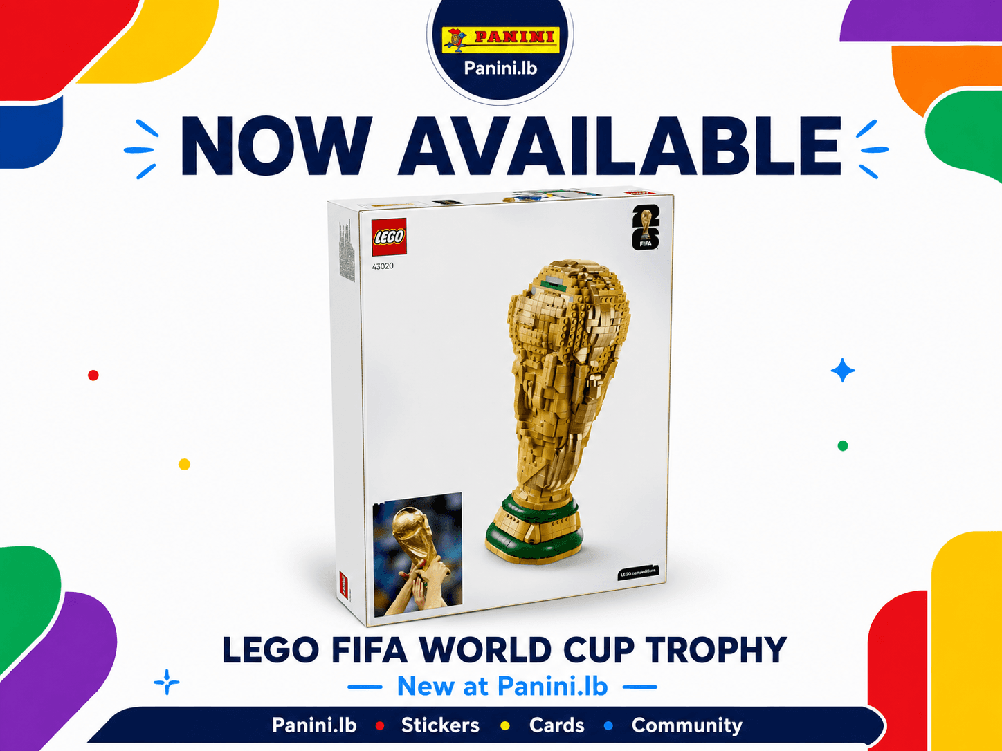 Lego Editions Fifa World Cup Trophy
